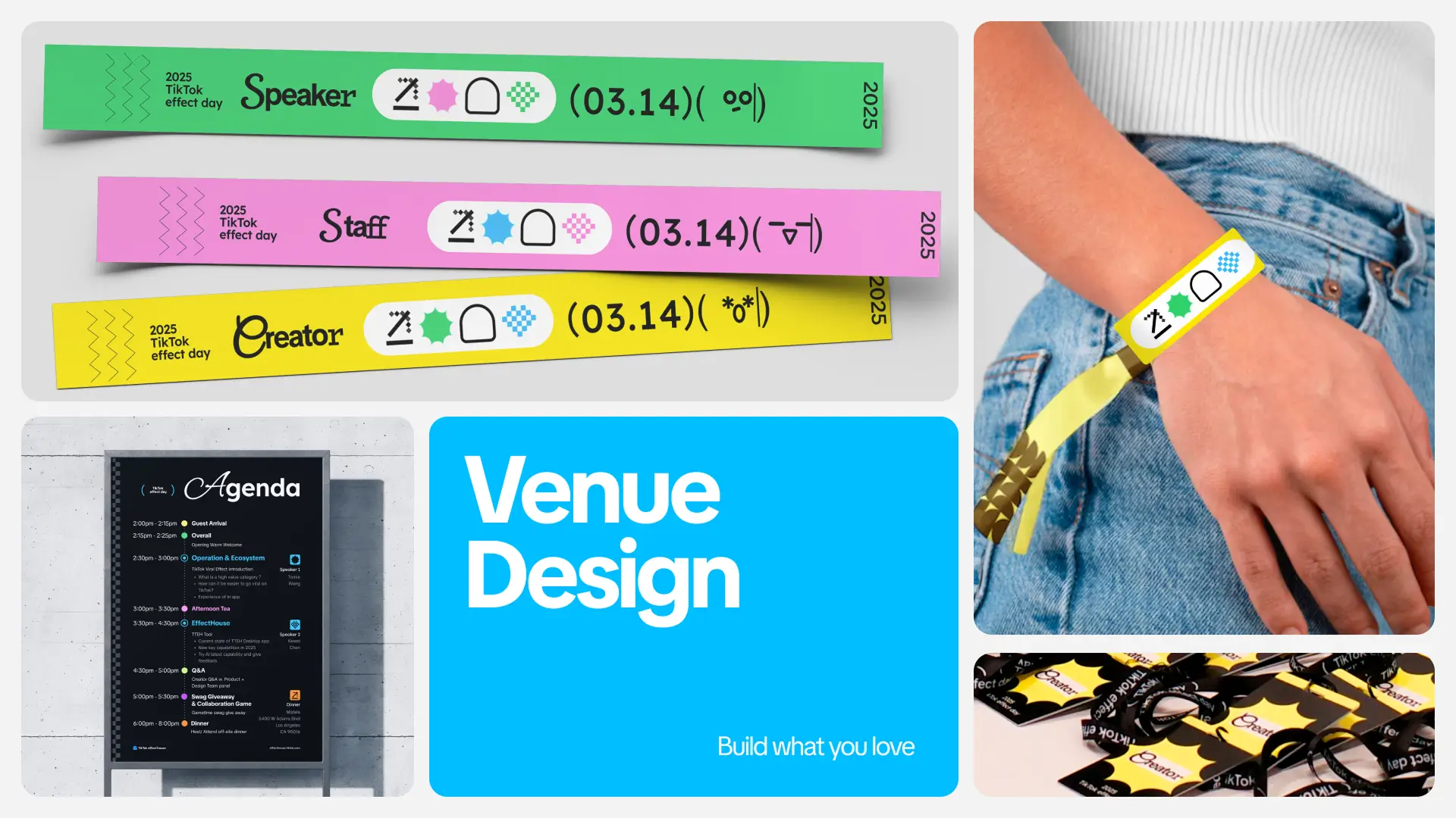 Effect House — Venue design and wristbands