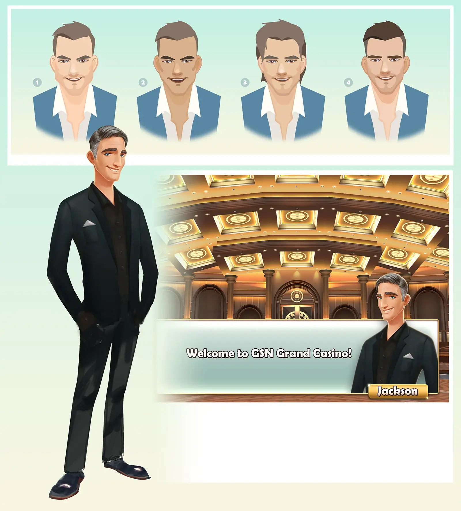 Grand Casino — Jackson character